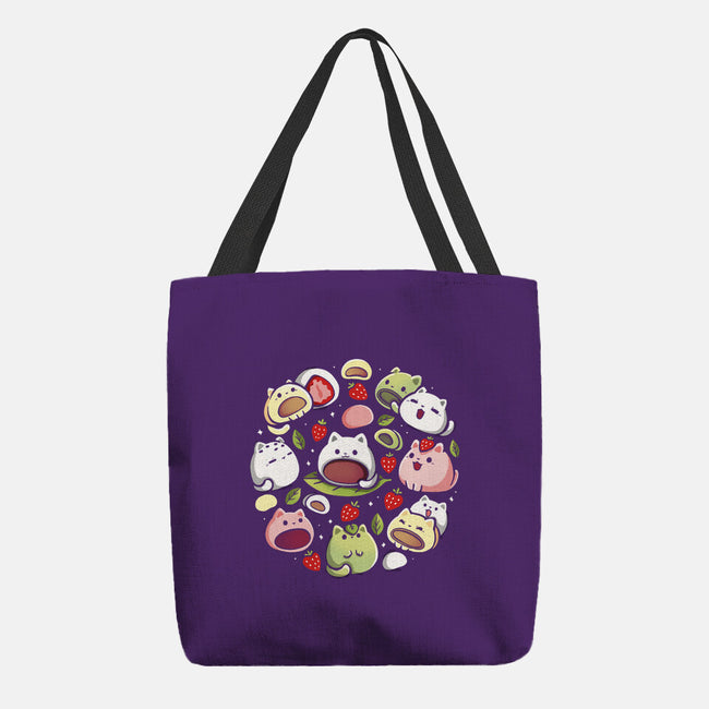 Mochi Kittens-None-Basic Tote-Bag-Vallina84