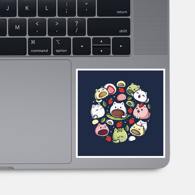 Mochi Kittens-None-Glossy-Sticker-Vallina84