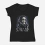 All The Time-Womens-V-Neck-Tee-zascanauta