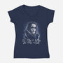 All The Time-Womens-V-Neck-Tee-zascanauta