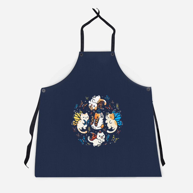 Fairy Kittens-Unisex-Kitchen-Apron-Vallina84