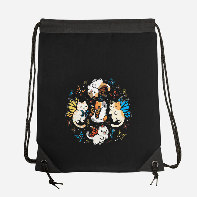 Fairy Kittens-None-Drawstring-Bag-Vallina84