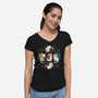 Fairy Kittens-Womens-V-Neck-Tee-Vallina84