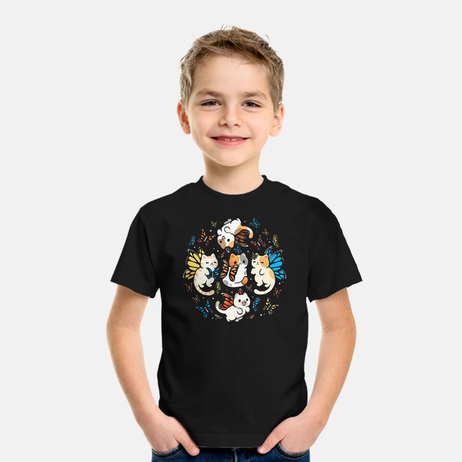 Fairy Kittens-Youth-Basic-Tee-Vallina84