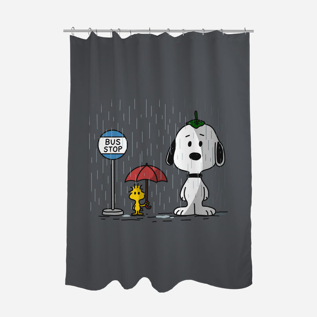 Good Neighbor-None-Polyester-Shower Curtain-zachterrelldraws