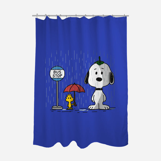 Good Neighbor-None-Polyester-Shower Curtain-zachterrelldraws