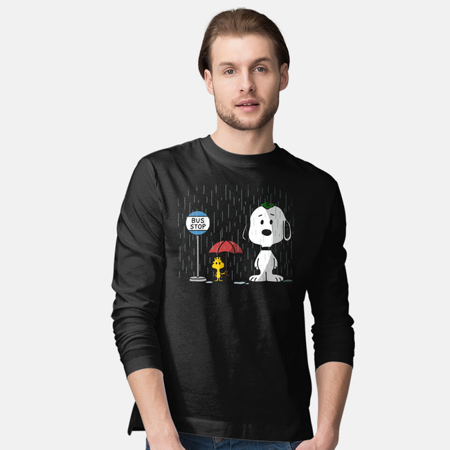 Good Neighbor-Mens-Long Sleeved-Tee-zachterrelldraws