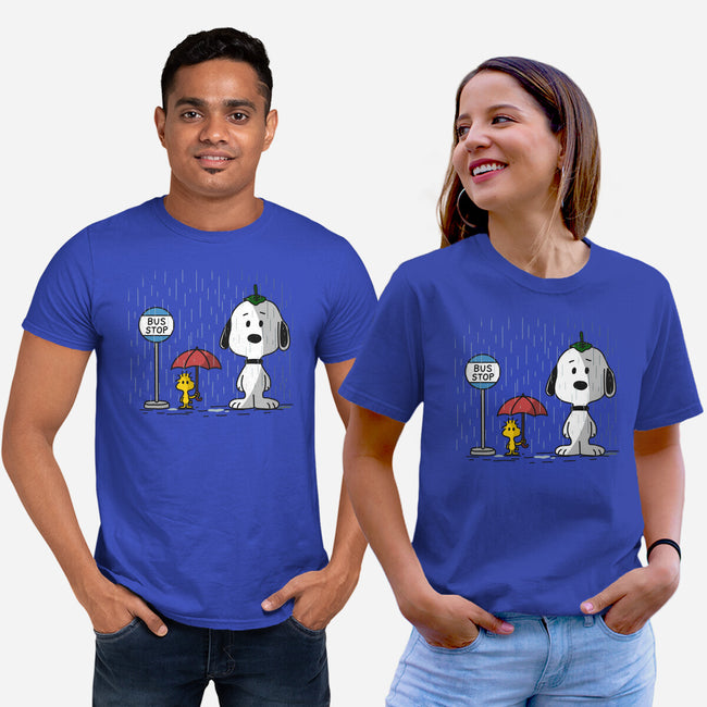 Good Neighbor-Unisex-Basic-Tee-zachterrelldraws