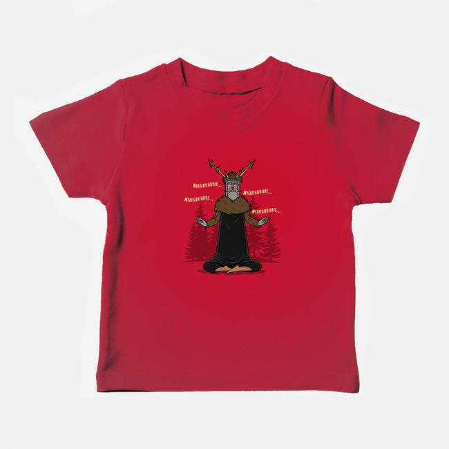 The Knight Who Practices Yoga-Baby-Basic-Tee-Boggs Nicolas