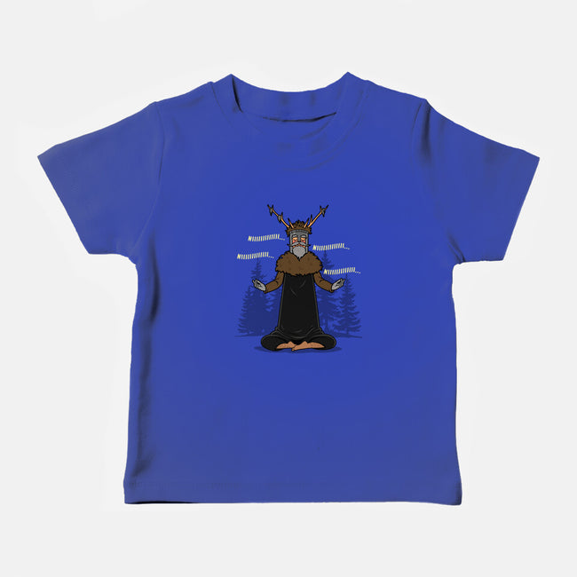 The Knight Who Practices Yoga-Baby-Basic-Tee-Boggs Nicolas