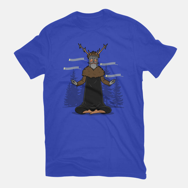 The Knight Who Practices Yoga-Mens-Basic-Tee-Boggs Nicolas