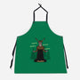 The Knight Who Practices Yoga-Unisex-Kitchen-Apron-Boggs Nicolas