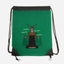 The Knight Who Practices Yoga-None-Drawstring-Bag-Boggs Nicolas