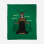 The Knight Who Practices Yoga-None-Fleece-Blanket-Boggs Nicolas
