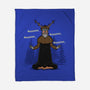 The Knight Who Practices Yoga-None-Fleece-Blanket-Boggs Nicolas