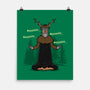The Knight Who Practices Yoga-None-Matte-Poster-Boggs Nicolas