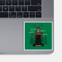 The Knight Who Practices Yoga-None-Glossy-Sticker-Boggs Nicolas