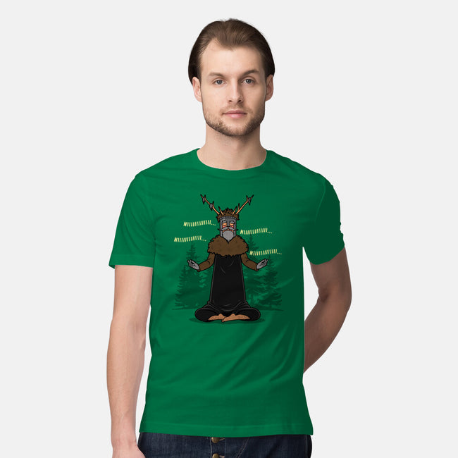 The Knight Who Practices Yoga-Mens-Premium-Tee-Boggs Nicolas