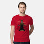 The Knight Who Practices Yoga-Mens-Premium-Tee-Boggs Nicolas