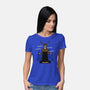 The Knight Who Practices Yoga-Womens-Basic-Tee-Boggs Nicolas
