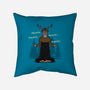 The Knight Who Practices Yoga-None-Removable Cover w Insert-Throw Pillow-Boggs Nicolas