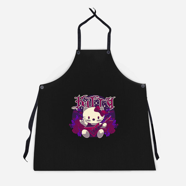 Nu Metal Cat-Unisex-Kitchen-Apron-rmatix