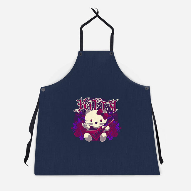 Nu Metal Cat-Unisex-Kitchen-Apron-rmatix
