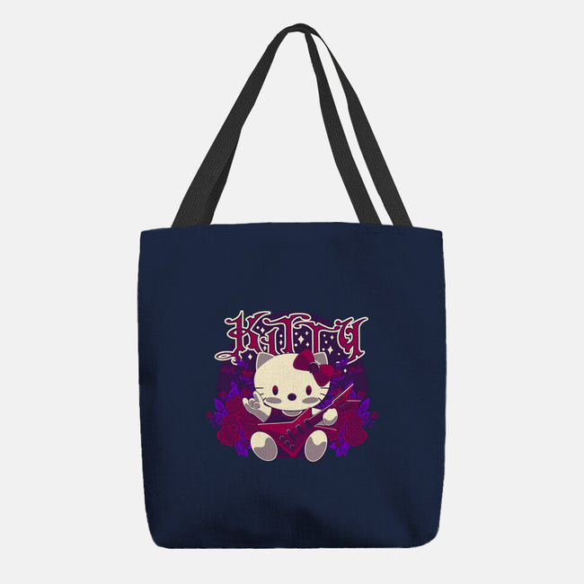 Nu Metal Cat-None-Basic Tote-Bag-rmatix