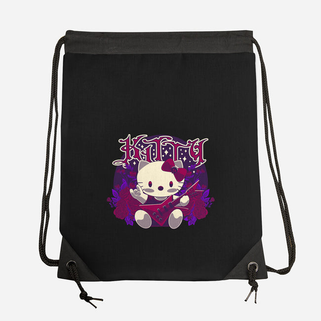 Nu Metal Cat-None-Drawstring-Bag-rmatix