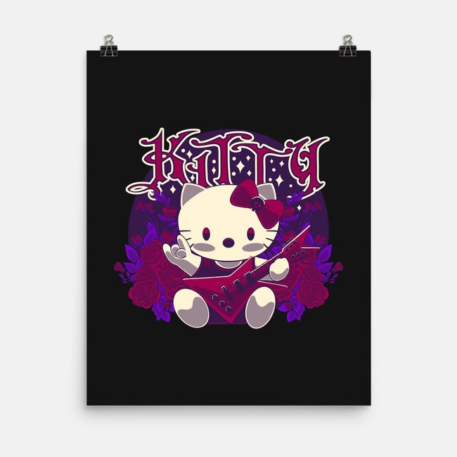 Nu Metal Cat-None-Matte-Poster-rmatix