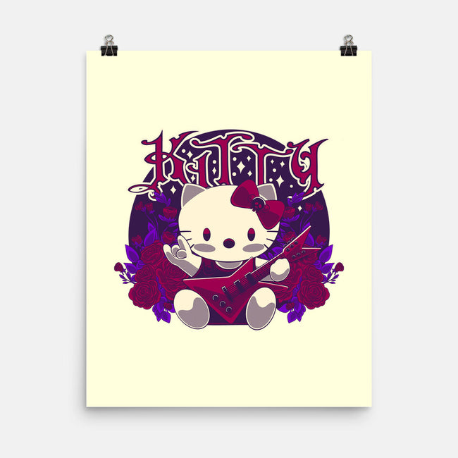 Nu Metal Cat-None-Matte-Poster-rmatix