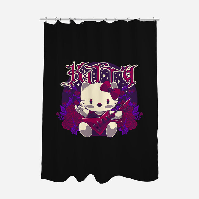 Nu Metal Cat-None-Polyester-Shower Curtain-rmatix