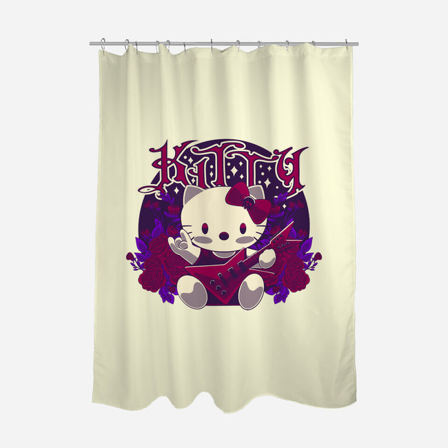 Nu Metal Cat-None-Polyester-Shower Curtain-rmatix