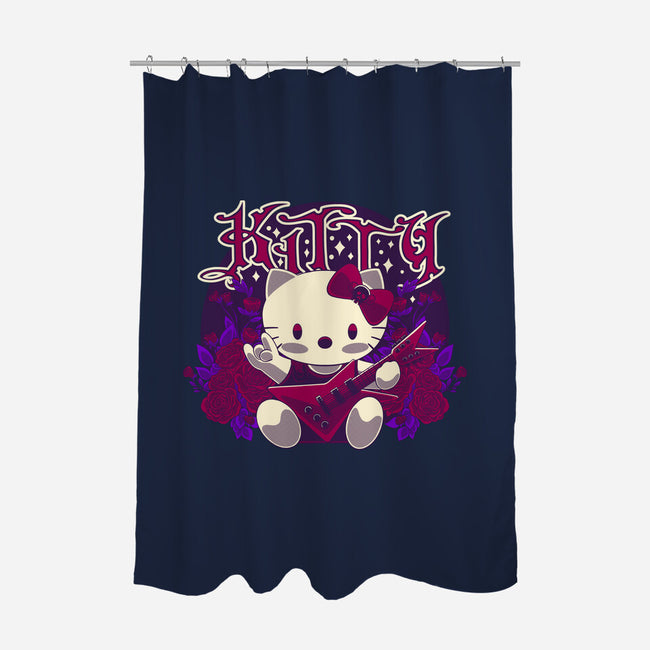 Nu Metal Cat-None-Polyester-Shower Curtain-rmatix