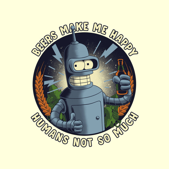 Beers Make Me Happy-Mens-Premium-Tee-rmatix