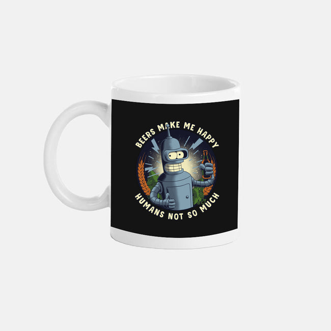 Beers Make Me Happy-None-Mug-Drinkware-rmatix