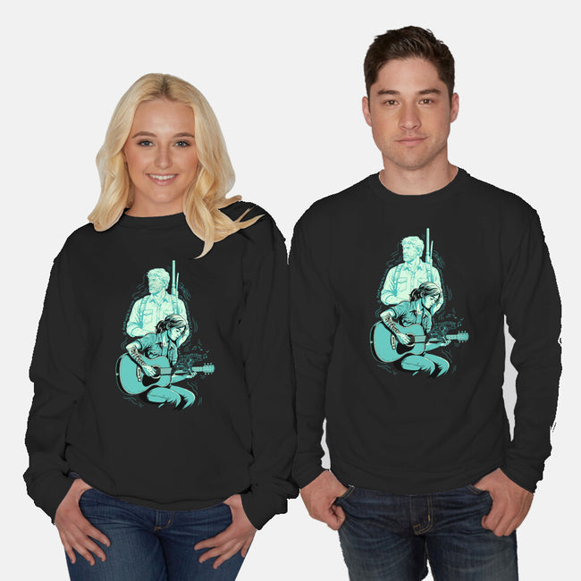 Future Days The Last Of Us-Unisex-Crew Neck-Sweatshirt-yumie