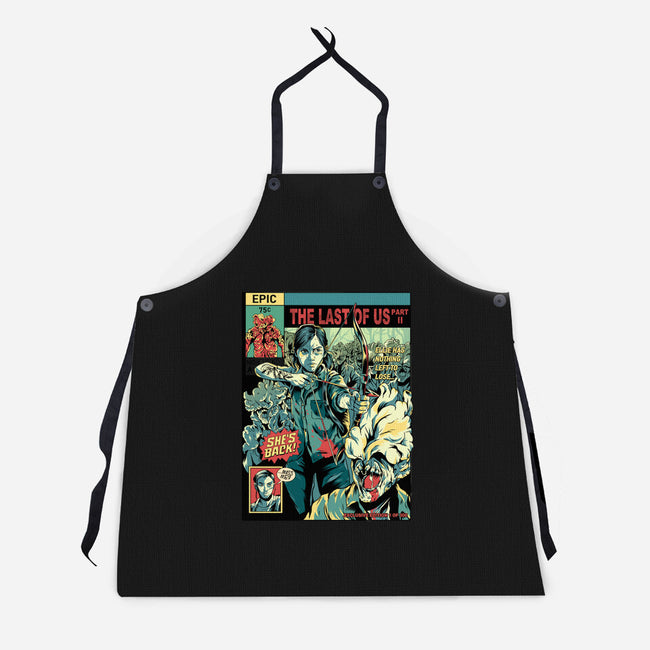 Nothing Left To Lose-Unisex-Kitchen-Apron-yumie