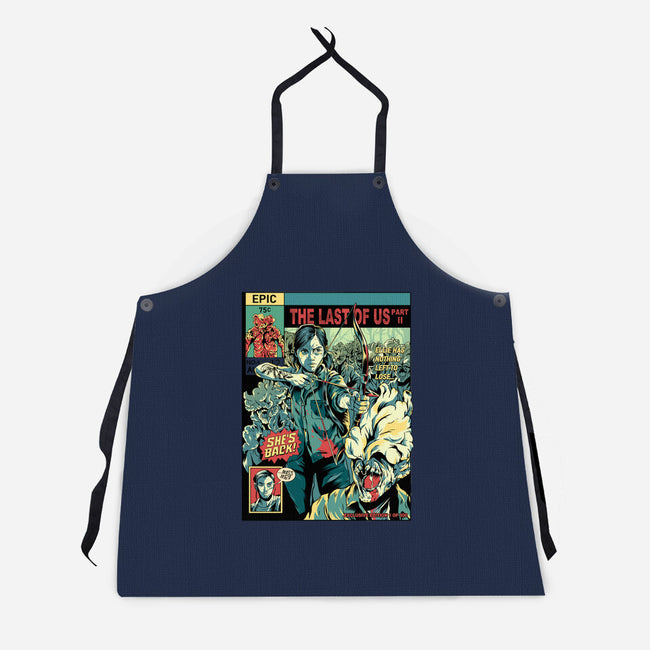 Nothing Left To Lose-Unisex-Kitchen-Apron-yumie