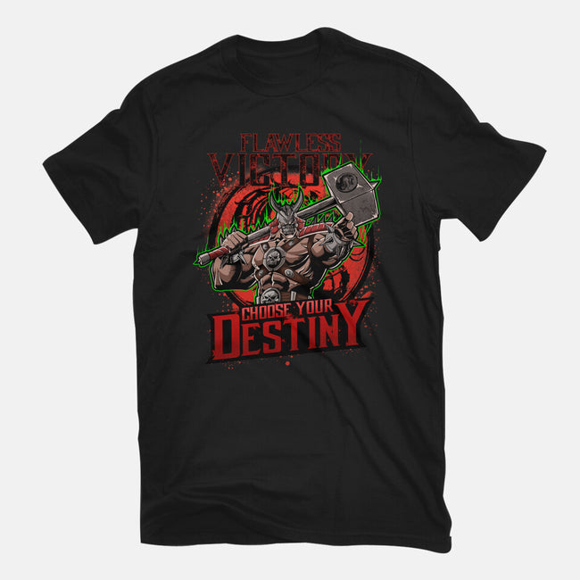 Choose Your Destiny-Mens-Basic-Tee-Diego Oliver