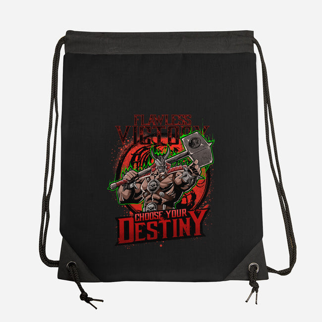 Choose Your Destiny-None-Drawstring-Bag-Diego Oliver