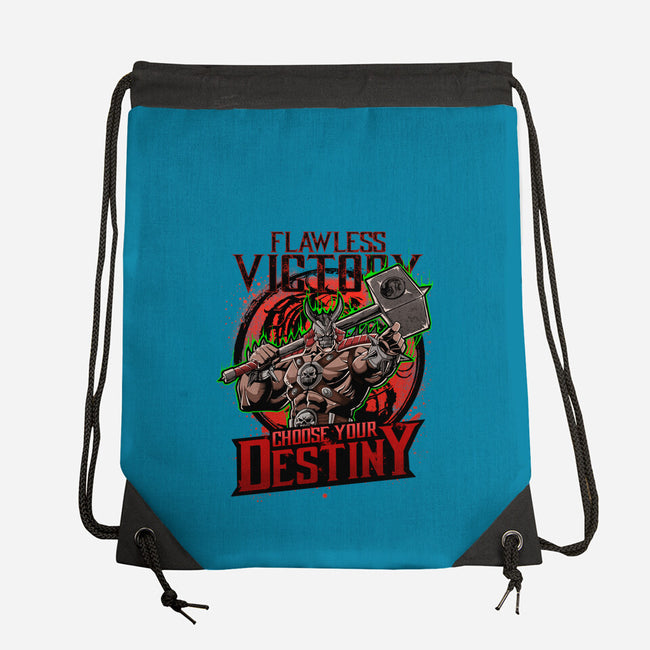 Choose Your Destiny-None-Drawstring-Bag-Diego Oliver