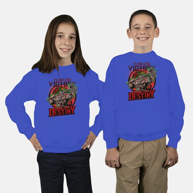 Choose Your Destiny-Youth-Crew Neck-Sweatshirt-Diego Oliver