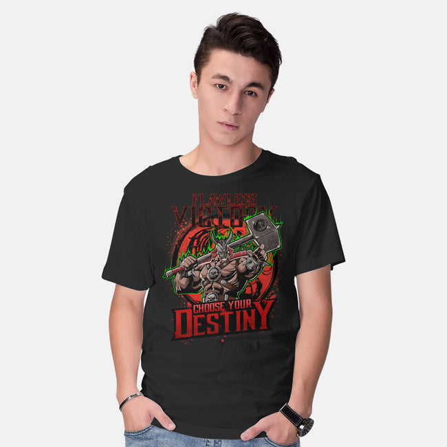 Choose Your Destiny-Mens-Basic-Tee-Diego Oliver