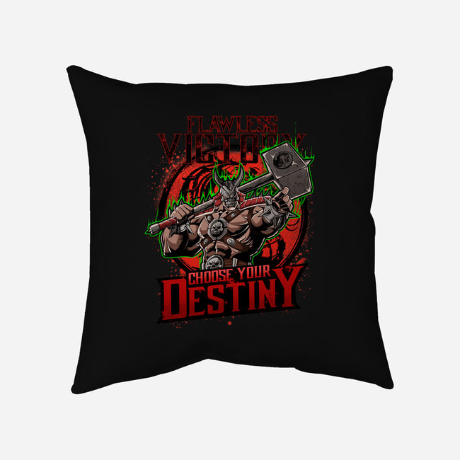 Choose Your Destiny-None-Removable Cover w Insert-Throw Pillow-Diego Oliver