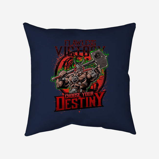 Choose Your Destiny-None-Removable Cover w Insert-Throw Pillow-Diego Oliver