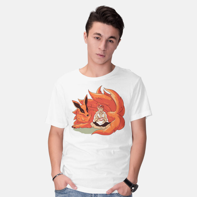 Forest Ninja-Mens-Basic-Tee-yumie