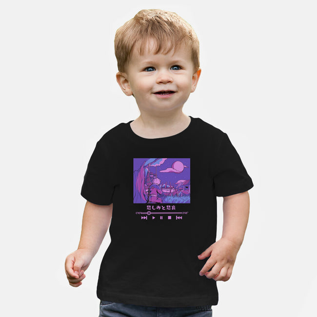 Sad And Sorrow-Baby-Basic-Tee-yumie