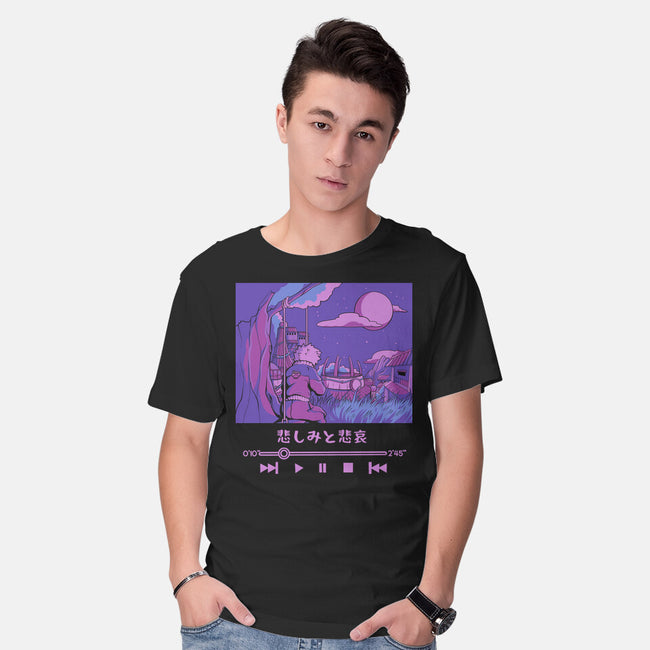 Sad And Sorrow-Mens-Basic-Tee-yumie