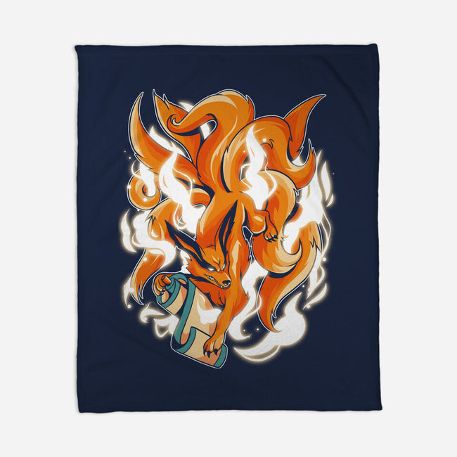 Fox Envolve-None-Fleece-Blanket-yumie